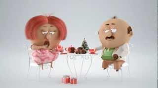 Entanekan Loto Tonakan Chocolate Christmas 3d Animation Amanor new year nor tari [upl. by Llesig]