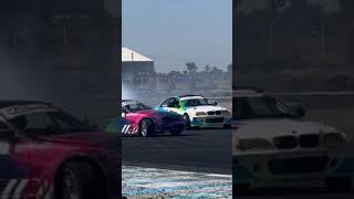 Kestutis Kelpsa  BMW E36 N62 B44 turbo drifting at Drift Kings International Series 2024 Rd6 Cyprus [upl. by Kassi]