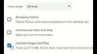 How to clear cached images and files on Chrome browser on your laptop [upl. by Lauretta522]