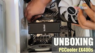 Low budget CPU Cooler  Pccooler Paladin EX400s Unboxing amp installation [upl. by Eseenaj]