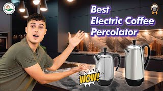 5 BEST Electric Coffee Percolators You Wont Believe Exist [upl. by Yllib]