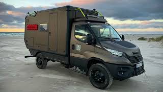 Greenlander Sherpa 4x4  Iveco Daily  Camper  250 000 [upl. by Rysler]