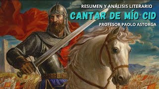 Literatura Medieval Española Cantar de Mío Cid  Resumen y Análisis Literario [upl. by Rambert]