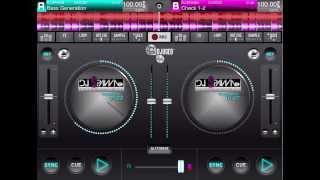 DJUCED App  Start your mix  Tutorial 1 [upl. by Kermy168]