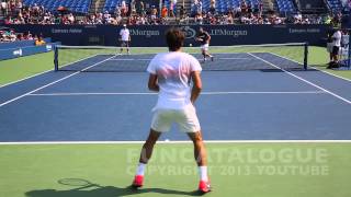 Roger Federer  Stanislas Wawrinka 2013 2  7 [upl. by Alleunamme222]