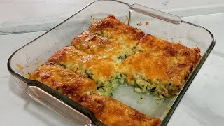 Baked zucchini cheese Zucchini recipe [upl. by Maurizia]