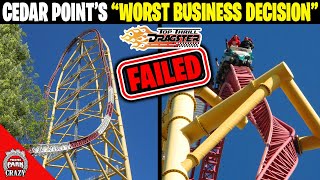 FAILED Roller Coasters  Top Thrill Dragster at Cedar Point [upl. by Eiddam]