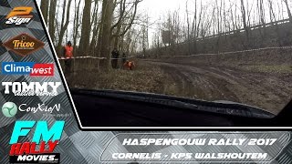 Haspengouw rally 2017  ONBOARD  Cornelis  KP5 Walshoutem  DS3 R5 HD [upl. by Ariam]