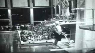 Clown Diving show 1968 Trials [upl. by Neroc]