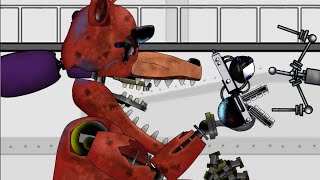 FnafRepairing animatronics 4Repairing Foxy The Pírate Fox [upl. by Cacka174]