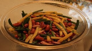 Best Homemade 3 Bean Salad [upl. by Nnyltak]