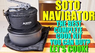 The Soto Navigator Cook Set  The BEST COMPLETE Cook Kit You Can Buy [upl. by Bannerman]