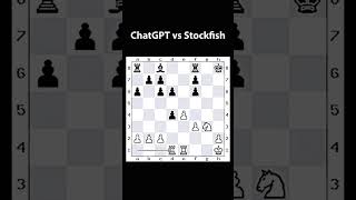 stockfish vs chatgpt 🤣 chess checkmate chessgame [upl. by Gayner]