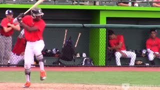 Kid hits ball 400ft in front of 30 D1 scouts [upl. by Aicenaj730]