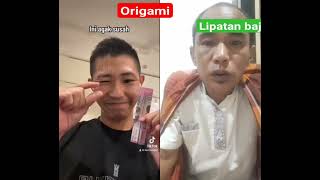 origami lipatan baju dari uang kertas shortvideo magic tutorial uang lifehacks duet [upl. by Anawk993]