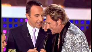 Star Academy 6 France HD  P6 2 Johnny Hallyday amp Dominique Toute la musique que jaime [upl. by Ssidnak]