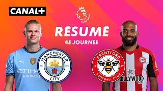 Le résumé de Manchester City  Brentford  Premier League 202425 J4 [upl. by Ecyaj]