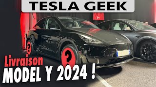 Livraison Model Y 2024  Refresh comme en Chine [upl. by Lonna730]