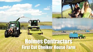 First Cut at Chelker House Farm  Holmes Contractors [upl. by Christabella233]