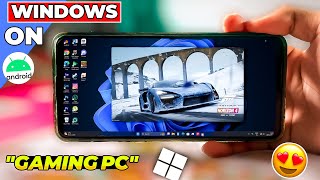 🔥 Run Windows On Android In Lowend Mobile l Cloud Pc Free Android [upl. by Airliah283]