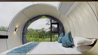 Lets take a look at our Zcamp Capsule House campsite Project Love it [upl. by Ainar]