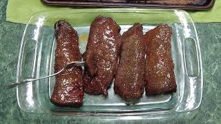 Smoked venison backstrap Easiest And Most Delicious Venison Backstrap Recipe deerhunting recipe [upl. by Abdulla829]