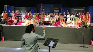 Adiyogi  Parthiv Gohil Live with 108 Singers amp Musicians in front of Sadhguru Ji [upl. by Ydnat]