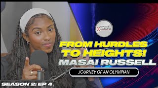 From Hurdles to Heights  Masai Russell  Journey of Olympian [upl. by Rhett]