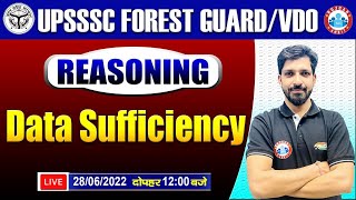 Data Sufficiency Reasoning Tricks  UPSSSC Forest Guard Reasoning  Reasoning For UPSSSC VDO 8 [upl. by Hines]