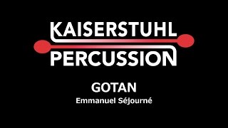 Kaiserstuhl Percussion  GOTAN  Emmanuel Séjourné [upl. by Beverlie883]