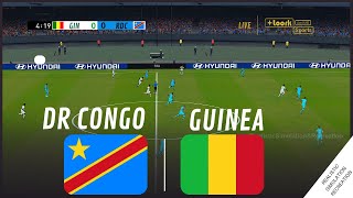 RD CONGO  GUINEE  Coupe dAfrique des Nations 2023  Simulation de jeu vidéo [upl. by Dole940]