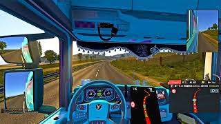 Euro Truck Simulator 2 ighlights of hilarious accidents from the Calais paths [upl. by Balsam102]