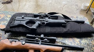 Bullpup PCP Air rifle review americancountry bullpup [upl. by Ateuqal812]