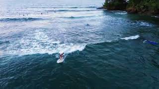 Cocles Punta Uva Surfing 4K [upl. by Eugen]