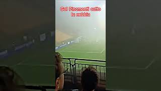 PARMA GENOA GOL DI PINAMONTI SOTTO LA NEBBIA genoa seriea genoacfc shorts [upl. by Auhel]