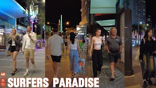 4k Explore Surfers Paradise Monday 5 August 2024  Gold Coast  Queensland  Australia [upl. by Mariquilla]