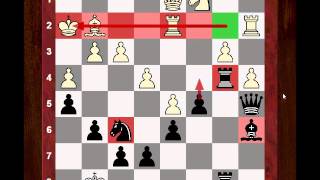 Zhao Xue vs Natalia Pogonina  FIDE Womens World Chess Championship 2015  Benko Gambit [upl. by Htiek]