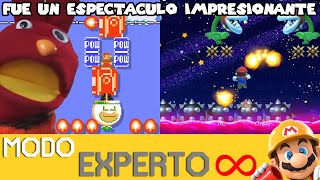 Nunca había visto TANTA CALIDAD JUNTA 🤯  EXPERTO INFINITO NO SKIP  SMM2  ZetaSSJ [upl. by Aicitan]