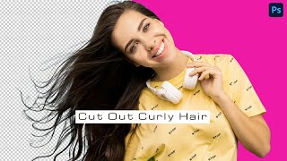 Cut Out Hair LIKE A PRO Photoshop 2024 Speed Guide [upl. by Cami]