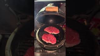 Big Green Egg Camp Campfire Cookout deerhunting biggreenegg campfirecooking [upl. by Atinek]