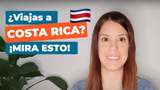 Requisitos para viajar a Costa Rica 2023 [upl. by Undine]