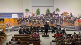 Athenian Overture  Bob Barr Community Band April 4 2024 [upl. by Thacker]