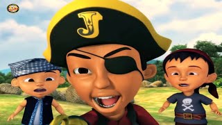 Upin amp Ipin  Musim 14  quotJourney To Treasure Islandquot English Version  Upin Ipin Terbaru 2020 [upl. by Eiramana]