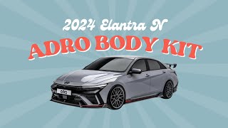 2024 Elantra N Gets Adro [upl. by Acnairb]