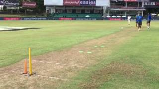 Ashwin and Jadeja spot bowling in nets [upl. by Anali]