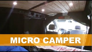 Roomtour  Micro Camper Ford Transit Connect SWB [upl. by Arrehs]