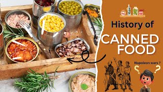 The Incredible History of Canned Food From Wars to Your Pantry cannedfood quiztime [upl. by Waldner3]