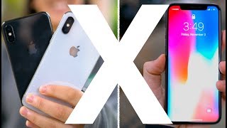 iPHONE X UNBOXING AND REVIEW  Space Gray VS Silver 256gb [upl. by Aenat]