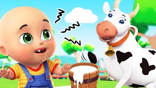 Lalaji Aur Gaay Kids Song  Hindi Rhymes for Children  Do chuhe the  Jugnu Kids compilation [upl. by Even]