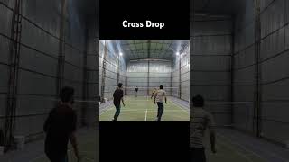 Cross Drop sports badminton badmintonlovers [upl. by Asin509]